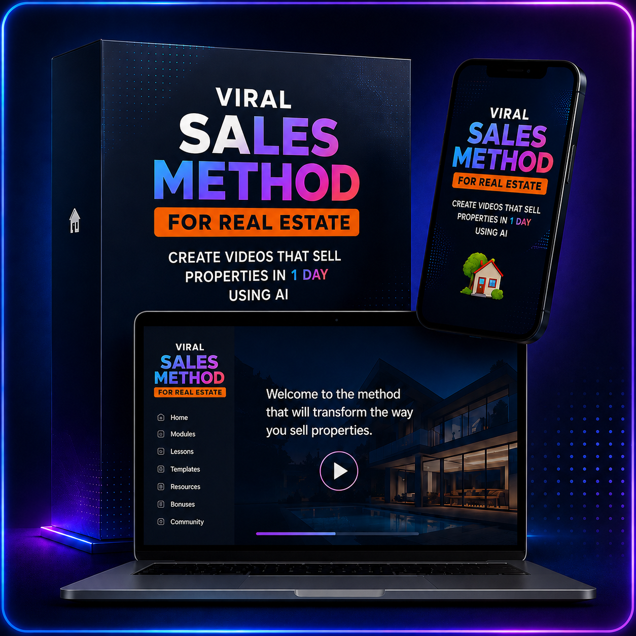 Viral sales method